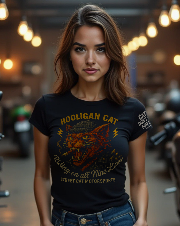 Hooligan Cat T-Shirt